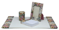 15x22 Four-Piece Fabric Desk Blotters