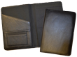 Black Leather Business Folders