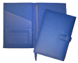 Blue Pad Folders Inside/Outside