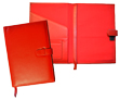 Red Pad Folders Inside